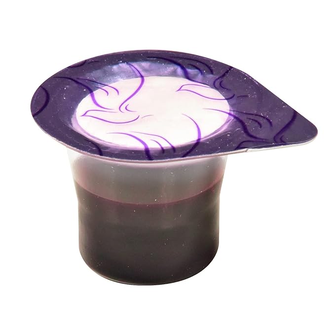 Kingdom Prefilled Communion Cup with Wafers(100 ct-red juice) Sealed in a Single-Serving Container with Upto 1-Year Shelf Life, Perfect for Holy Eucharist Celebration in Hospitals,Summer Camps, and more!