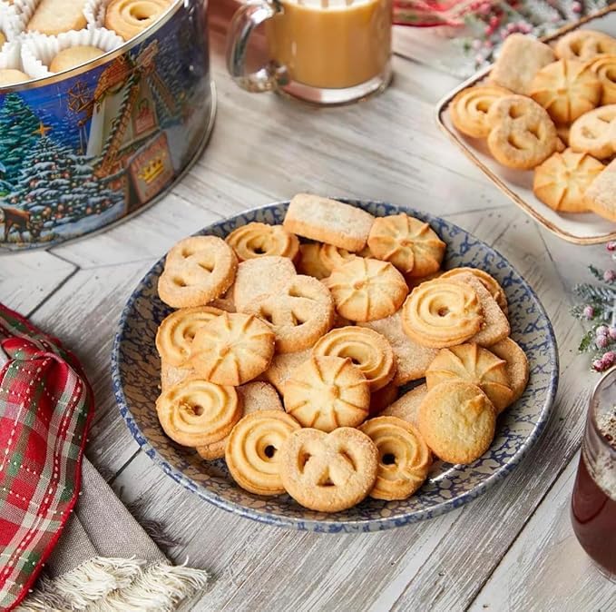 Original Premium Danish Butter Cookies-56.4 Ounce - Christmas Butter Cookie- Best Holiday Present (Pure Butter cookie)- All Natural Ingredients