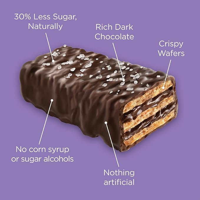 Little Secrets Seasonal Chocolates | Made in Europe | Nothing Artificial & No Sugar Alcohols | Sustainable Cocoa (7 Ounce (Pack of 1), Spring Dark Chocolate Wafer)