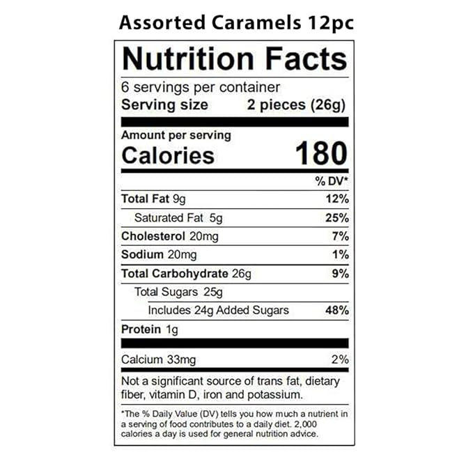 Vermont Nut Free Chocolates Boxed Chocolate Caramels (Assorted Chocolate) 12-Piece, Nut-Free, Egg-Free, Kosher