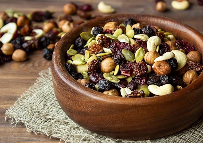 Food to Live - Organic Snack Mix, 4 Pounds - Raw Nuts and Berries with Pumpkin Seeds, Non-GMO, Non-Irradiated, Kosher, Vegan Superfood, Bulk, Great Trail Mix, Rich in Natural Antioxidants