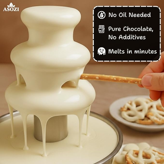 White Chocolate Melting Wafers 5lb - Premium White Chocolate Chips for Baking & Desserts - Smooth Melting Chocolate for Dipping, Drizzling & Molding - Resealable Bag for Freshness