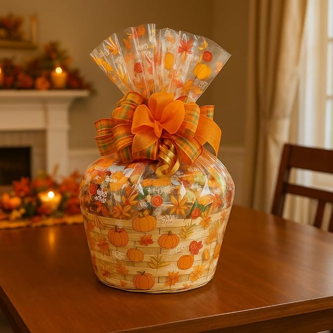 Handcrafted Gift Basket with Chocolates, Cookies, Snacks & Candy. Perfect for Birthdays, Sympathy, Holidays, Clients & Thank You Gifts (Premium: $99.99, Seasonal)