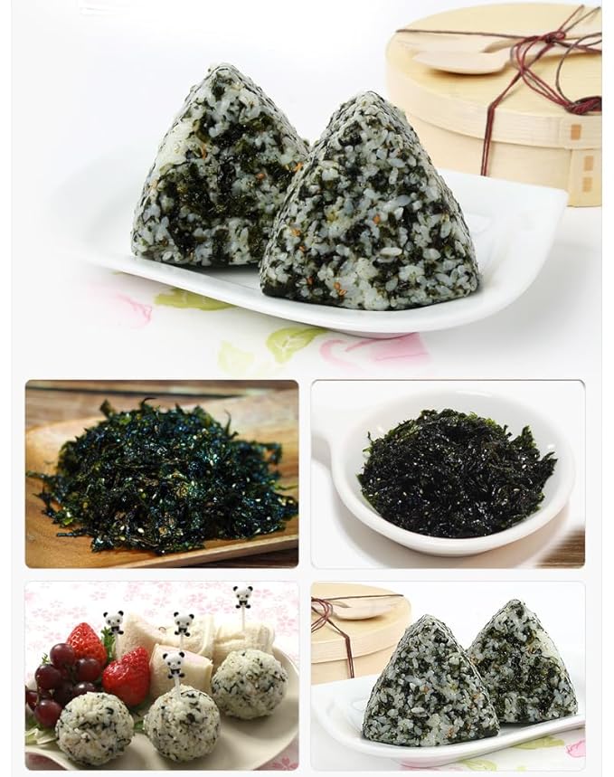 Minecook Korean Premium Roasted and Sea Salted Seasoned Seaweed Laver Savory Snack 50g*2 / Nori Snack