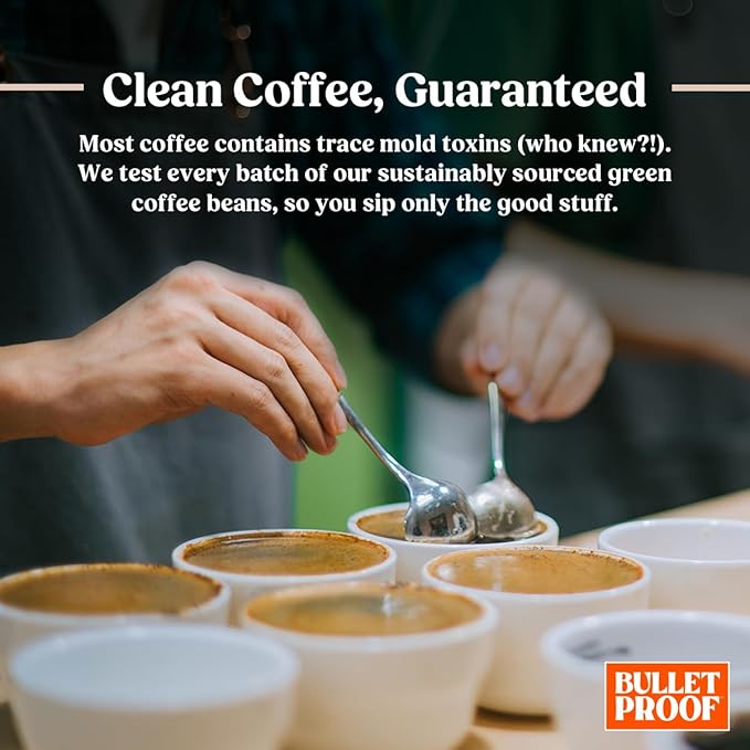 Bulletproof French Kick Dark Roast Single Serve Pods, 24 Count, 100% Arabica Coffee, Clean Coffee Tested for Toxins, Packaging May Vary