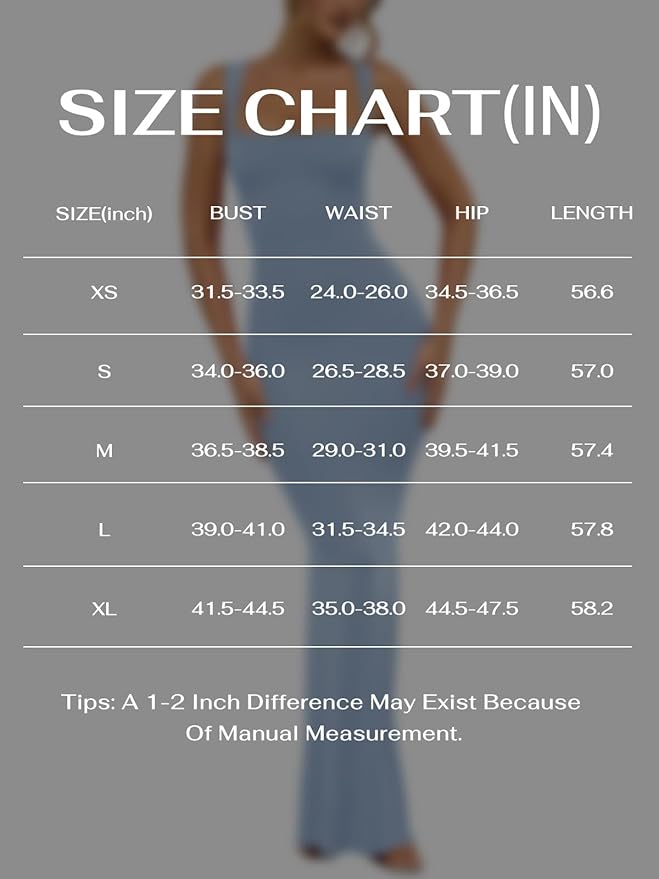 REORIA Sexy Square Neck Sleeveless Elegant Ribbded Long Maxi Dress Wedding Guest Dresses for Women 2026 Summer