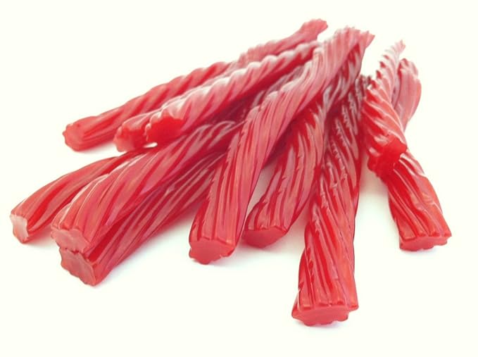 Classic Red Licorice - FAT FREE Old Fashioned Gourmet Licorice Twists - A Must Try Quality Licorice Candy with Unique Flavor Unlike Any Other - 8 oz. bag
