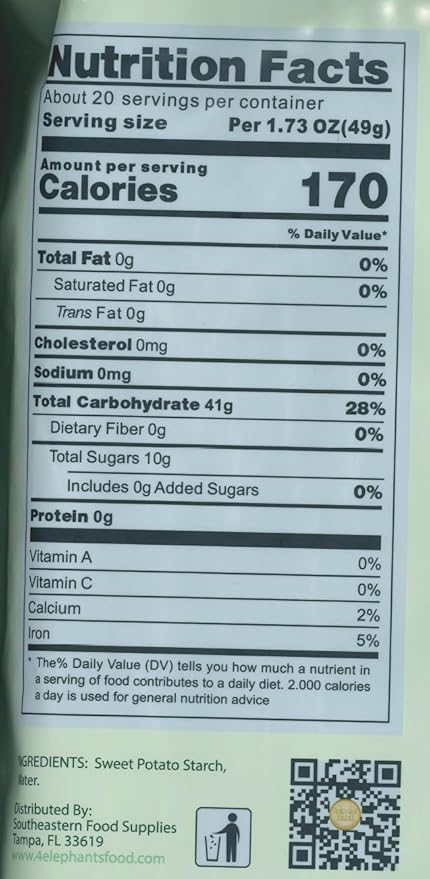 Four Elephants Sweet Potato Glass Noodles 35 oz (1kg), Family Value, Vegan, Gluten-Free & Non-GMO Korean Vermicelli for Japchae, Stir-Fry, Hot Pot, and Asian Cooking