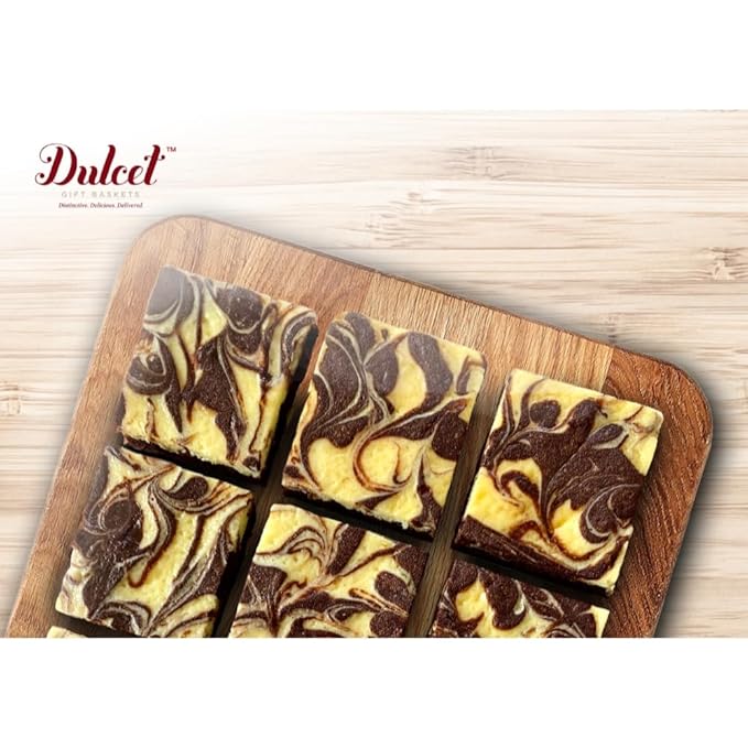 Dulcet Gourmet Food Gift Basket, Great Gift - Includes: Chocolate Brownies, Walnut Brownies, Chocolate Chip blondes, ideal gift idea by Dulcet Gift Baskets