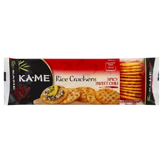 Ka Me Rice Crackers Spicy Sweet Chili, 3.5 oz