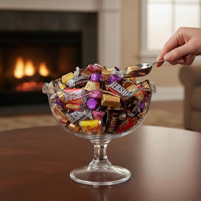 Assorted Chocolate Candy Variety Pack - 5lb Bulk Chocolate Candy Individually Wrapped for Party Favors, Sharing, and Snacking - Miniature Chocolate Assortment - 5 Pound Bag of Bulk Candy