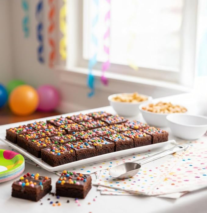 Birthday Party Large Brownies Gift Box Individually Wrapped | Happy Birthday Celebration | Nut Free | Kosher