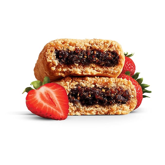 Nature’s Bakery Gluten Free Fig Bars, Strawberry, Real Fruit, Vegan, Non-GMO, Snack bar, 6 boxes with 6 twin packs (36 twin packs)