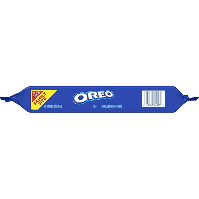 OREO Chocolate Sandwich Cookies, Family Size, 12 - 18.12 oz Packs