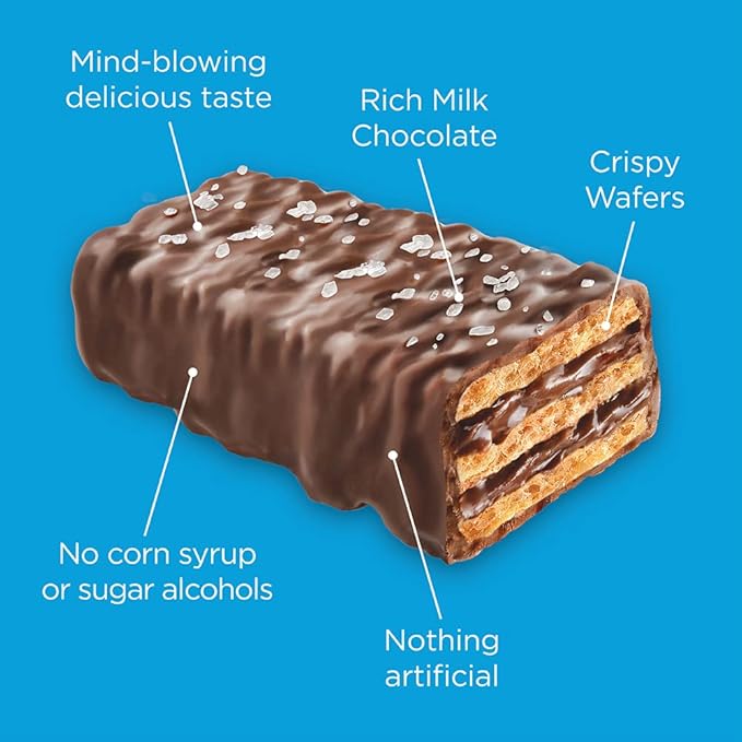 Little Secrets | Milk Chocolate Crispy Wafers | Made in Europe | Nothing Artificial & No Sugar Alcohols | Sustainable Cocoa (1.4 Ounce (Pack of 12))