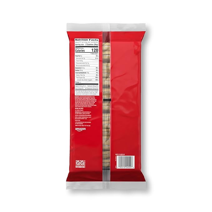 Amazon Saver, Vanilla Sandwich Cookies, 25 Ounce