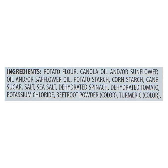 Sensible Portions Garden Veggie Sea Salt Wavy Chips, 12 oz (Pack of 8)