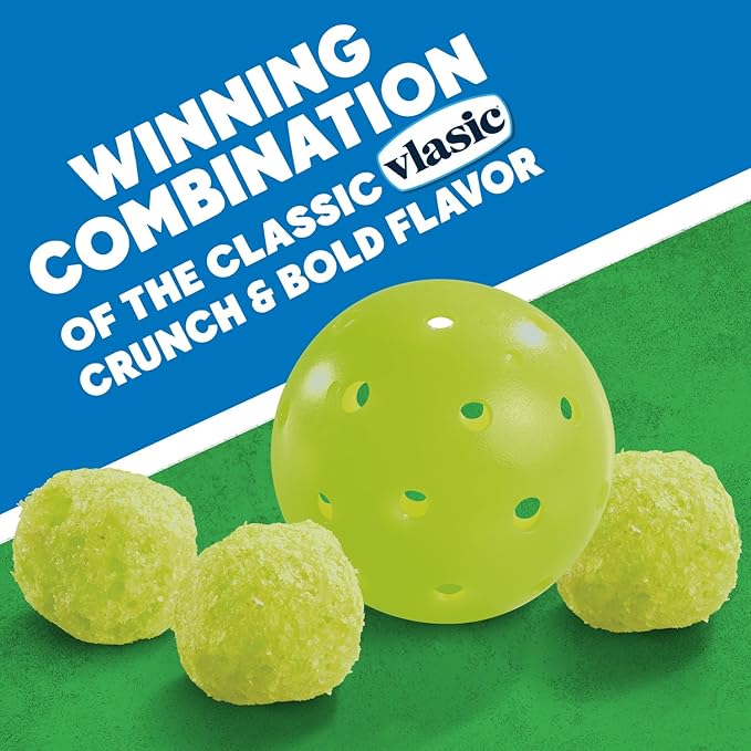 Vlasic Pickle Balls, Dill Pickle Flavored Corn Puffs, 2 oz. (Pack of 12)