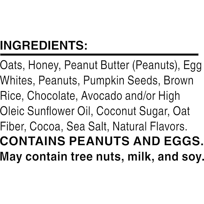 RXBAR Nut Butter and Oat Protein Bars, Protein Snacks, Snack Bars, Dark Chocolate Peanut Butter, 9.7oz Box (5 Count)