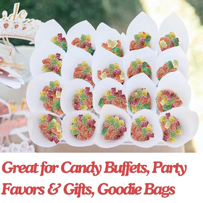 Halal Fizzy Gummy Bears Candy Bulk, 5 pound Bag, Assorted Fruit Flavored Gummies, Gift Snacks, Party Favors, Goodie Bags, Sour Gummy, Colorful Chewy Candy for Parties, Buffets, and Dessert Toppings