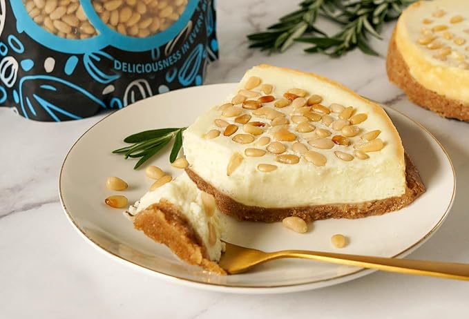 Pine Nuts Raw 2 Pounds | Whole & Natural Unsalted Pignolias | Healthy Protein Snack and Versatile for Cooking, Baking, Salads, Pesto Sauce |Vegan, Keto, Paleo Friendly, Gluten Free, Compare to Organic Pine Nut | Jaybee's