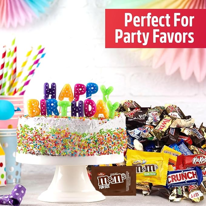 Chocolate Candy variety pack - 5 pound, Assorted Bulk Chocolate Mix, Office Candy Assortment for Birthday Party, Kids, College Students & Adults.