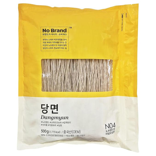 Sweet Potato Glass Noodles, Dangmyun, Korean Vermicelli Pasta For K-Food Japchae 17.63 oz (500g)_1 Pack
