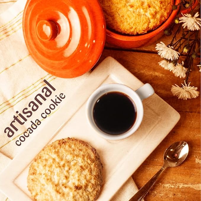 Dreams Large Coconut Cookies – 2 Boxes (8 Cookies Total) of Plain Coconut, Gluten-Free, High Fiber, Guilt-Free, Wholesome Snack with an Artisanal Recipe (11.8oz / 336g)