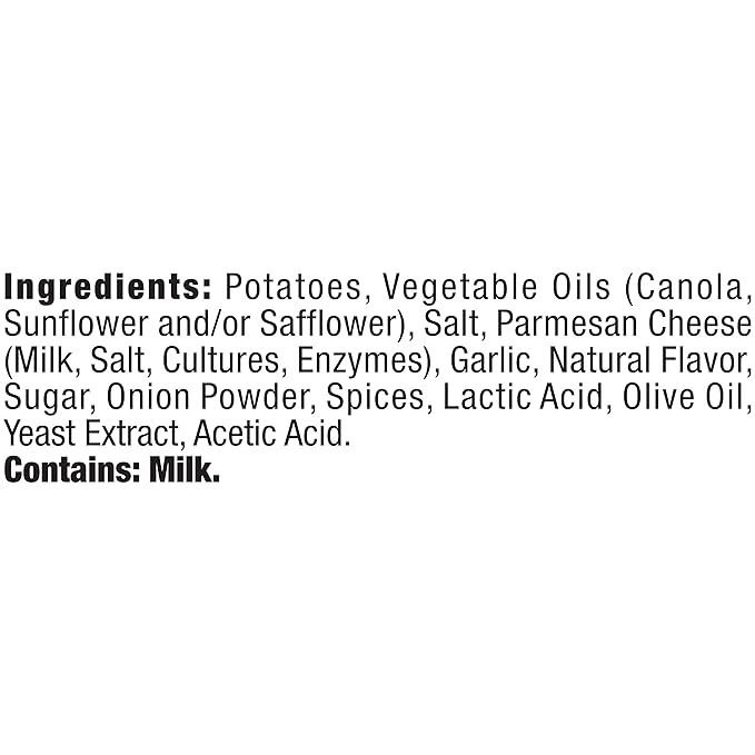 Kettle Brand Potato Chips, Parmesan Garlic Kettle Chips, 8.5 Oz