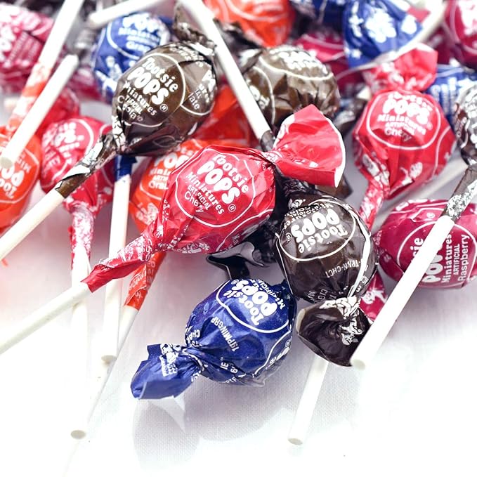 Tootsie Roll Pops Minis with Chocolatey Center, Mini Assorted, 300 Count