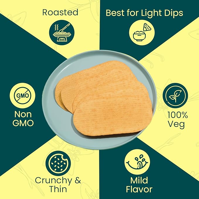 Disc-O Thins Roasted Wheat Crackers 72pcs (Vanilla)- Tea-Coffee On-the-go Snacks/ Healthy Breakfast Crackers- Ideal With Herbal & Black Tea or Coffee- Non GMO & Guilt Free Healthy Travel Snacks For Adults & Kids