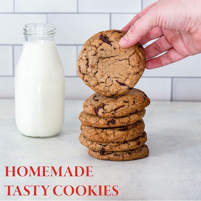 Fresh Baked Chocolate Chip Cookies - 1 Dozen - Gourmet Gift Box – Gifts For Men & Women – Soft Cookies - Little Red Kitchen Bake Shop