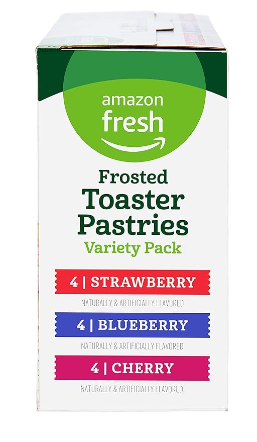 Amazon Fresh Toaster Pastries Variety Pack 12 Ct 22 oz