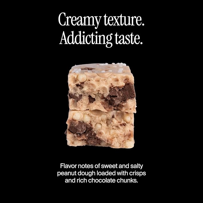 David High Protein Bars No Sugar - Sugar Free Protein Bars, Low Carb, Gluten Free - 28g of Protein, 150 Calories - David Bar On-The-Go Snack - Peanut Butter Chocolate Chunk Flavor, Pack of 12