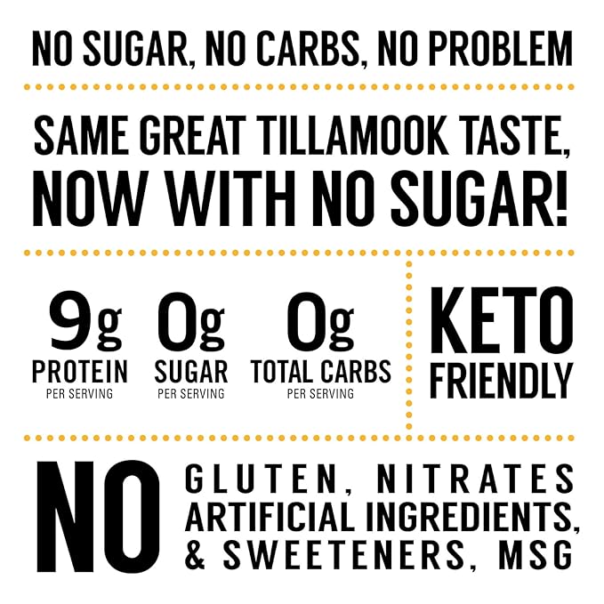 Tillamook Country Smoker Keto Friendly Zero Sugar Smoked Sausages, Spicy Jalapeño, 10 Ounce