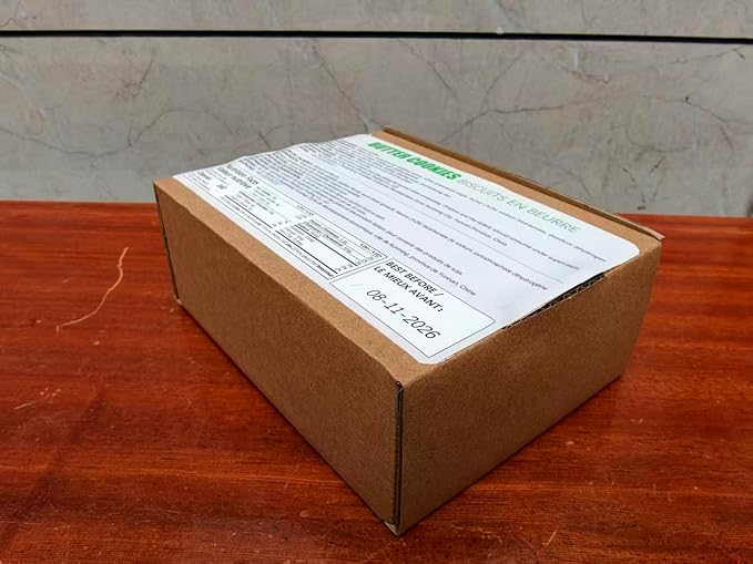 BAYUEDEGUA-Butter cookies 180g/6.34oz Low sucrose|Trans fatty acids|Vegan.Low burden biscuit snacks,Suitable for Afternoon tea/Daily snacks.