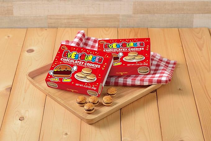 Bourbon Every Burger Chocolate Cookie, 2.32 Ounce (Pack of 10)