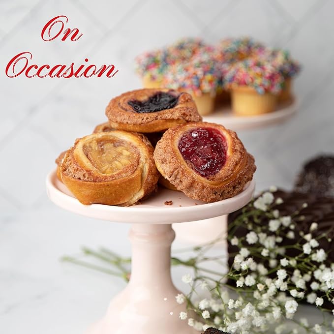 STERN'S BAKERY Fruit Danish Pastry [12 Count] | ASSORTED Fruit Filled Cinnamon Buns for Thanksgiving Gifts, Christmas Food Gifts | Delicous Breakfast Pastries | Kosher, Dairy Free & Nut Free