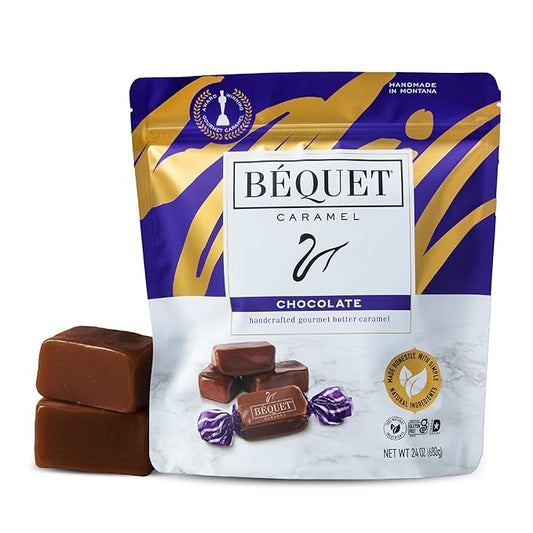 Béquet Caramel Chocolate - 24oz Resealable Pouch