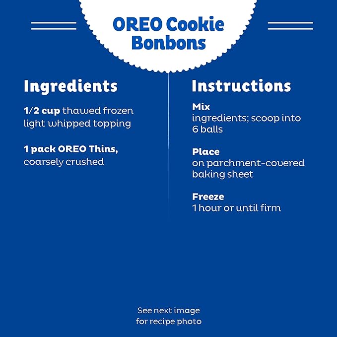 OREO Thins Mint Creme Chocolate Sandwich Cookies, Family Size, 12 - 13.1 oz Packs