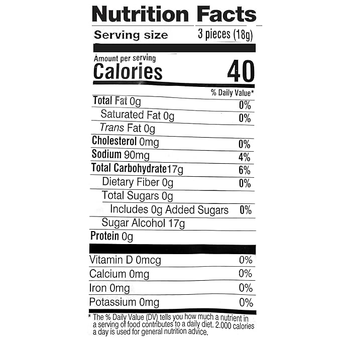 Sugar Free Butterscotch Hard Candy Arcor - 1LB Bag (About 75 Pieces) Of Individually Wrapped Sugar Free Butterscotch Buttons, Butter Scotch Bulk Candy