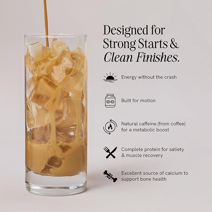Protein Coffee - High Protein - Real Cold Brew - 20g Protein - 1g Sugar - 100 Calories - No Added Sugar - Coffee - Protein - 11 FL OZ - 12 Pack (Mocha)