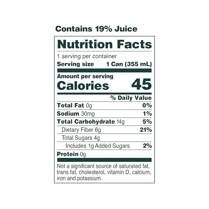 OLIPOP Prebiotic Soda Pop, Lemon Lime, Pantry Pack Packed with Prebiotics, Fiber, and Botanicals, Gluten Free, Vegan, GMO Free, 12oz Skinny (12-Cans)