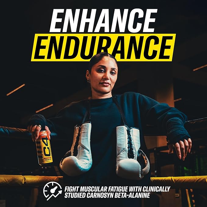 Cellucor C4 Original Sugar Free Energy Drink | Orange Slice | Pre Workout Performance Drink with No Artificial Colors or Dyes,12 Fl Oz (Pack of 12)