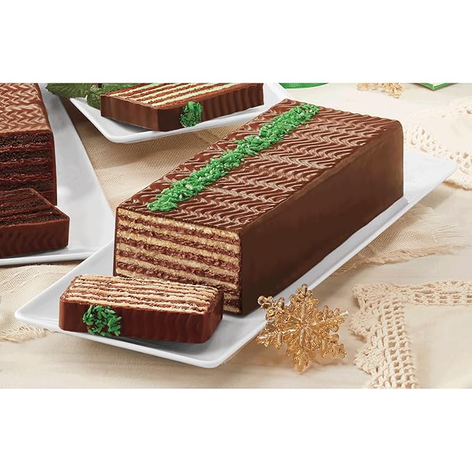 The Swiss Colony 27 Favorites and Dobosh Torte Christmas Gift Bundle - Assorted Cheeses, Candies, Chocolates, Summer Sausage Meats, and 13 Layer Chocolate Creme Torte