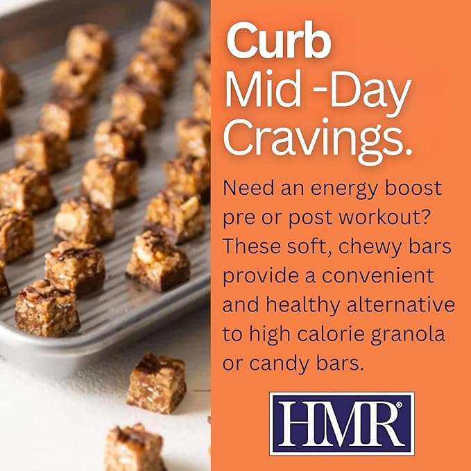 HMR Chocolate Peanut Butter Protein Bar | Nutritious Snack to Support Weight Maintenance | Low Calorie Dessert | 10g of Protein | 24 Count