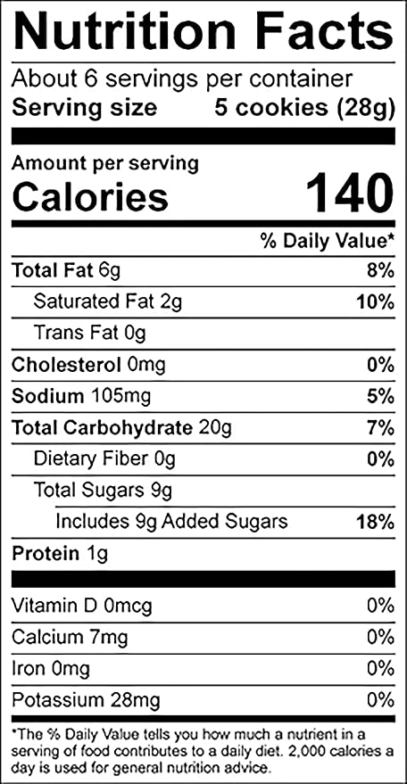 Cybele’s Free To Eat Gluten-Free & Vegan Mini Cookies - Plant-Based - Dairy, Soy, & Nut Free - Crunchy Cookie - School Safe Snack For Kids & Adults - (Mini Salted Caramel, Pack of 6)