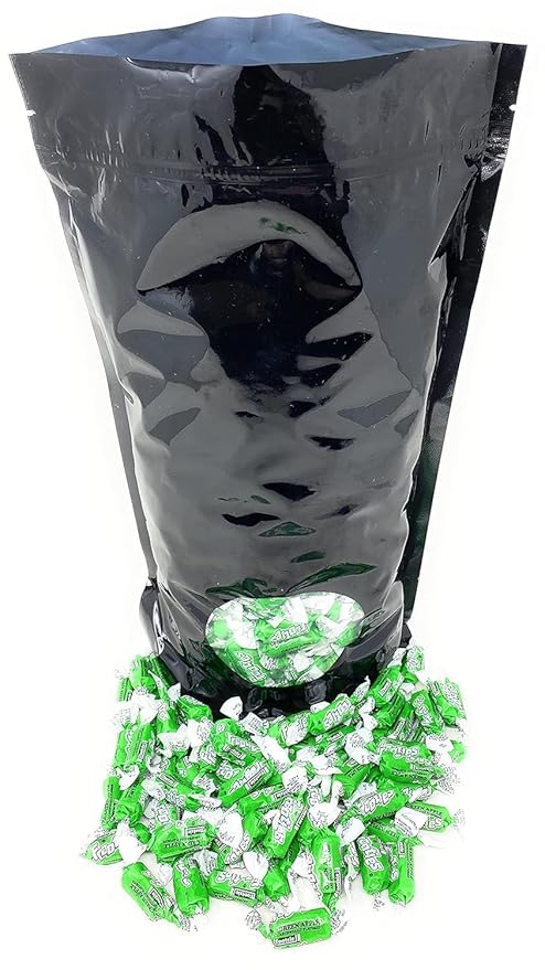 Green Apple Tootsie Roll Frooties Chewy Candy With Crisp Tart Green Apple Flavor 85+ Pieces Individually Wrapped In Resealable Assortit Bag, 1.5 Lb (24-Oz) Made In USA