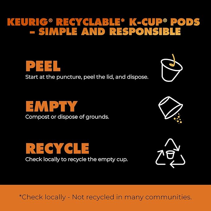 Chock Full o' Nuts Heavenly Original Keurig K-Cup Pods for Keurig Brewers – Premium Arabica, Medium Roast – Single Serve – 1 Pack of 32 K-Cup Pods