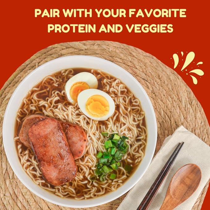 A-Sha Tainan Variety Pack (2 Flavors, 20 Count), Vegan, Air-Dried, 11g of Plant-Based Protein, Thin Sized Noodles